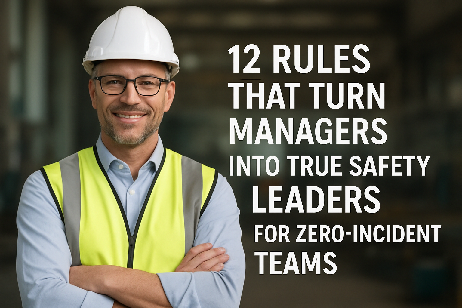 12 Rules That Turn Managers Into True Safety Leaders For Zero-Incident Teams