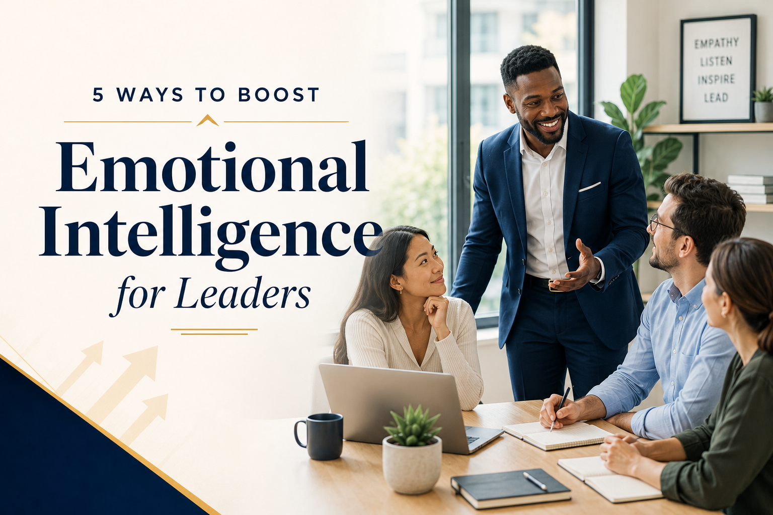 This guide explains 5 Ways to Boost Emotional Intelligence for Leaders by turning EQ into measurable behaviors that accelerate trust under pressure.
