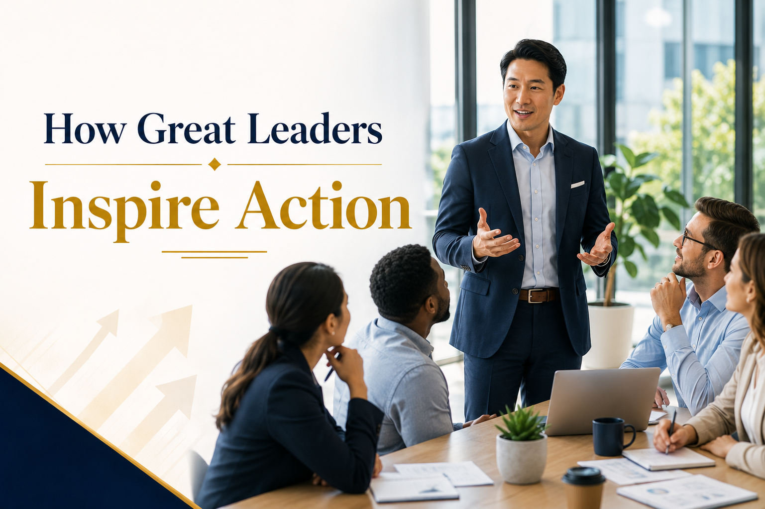 Great leaders inspire action by communicating from the inside out, start with "Why" (their purpose, or belief) rather than "What" they do or "How" they do it.