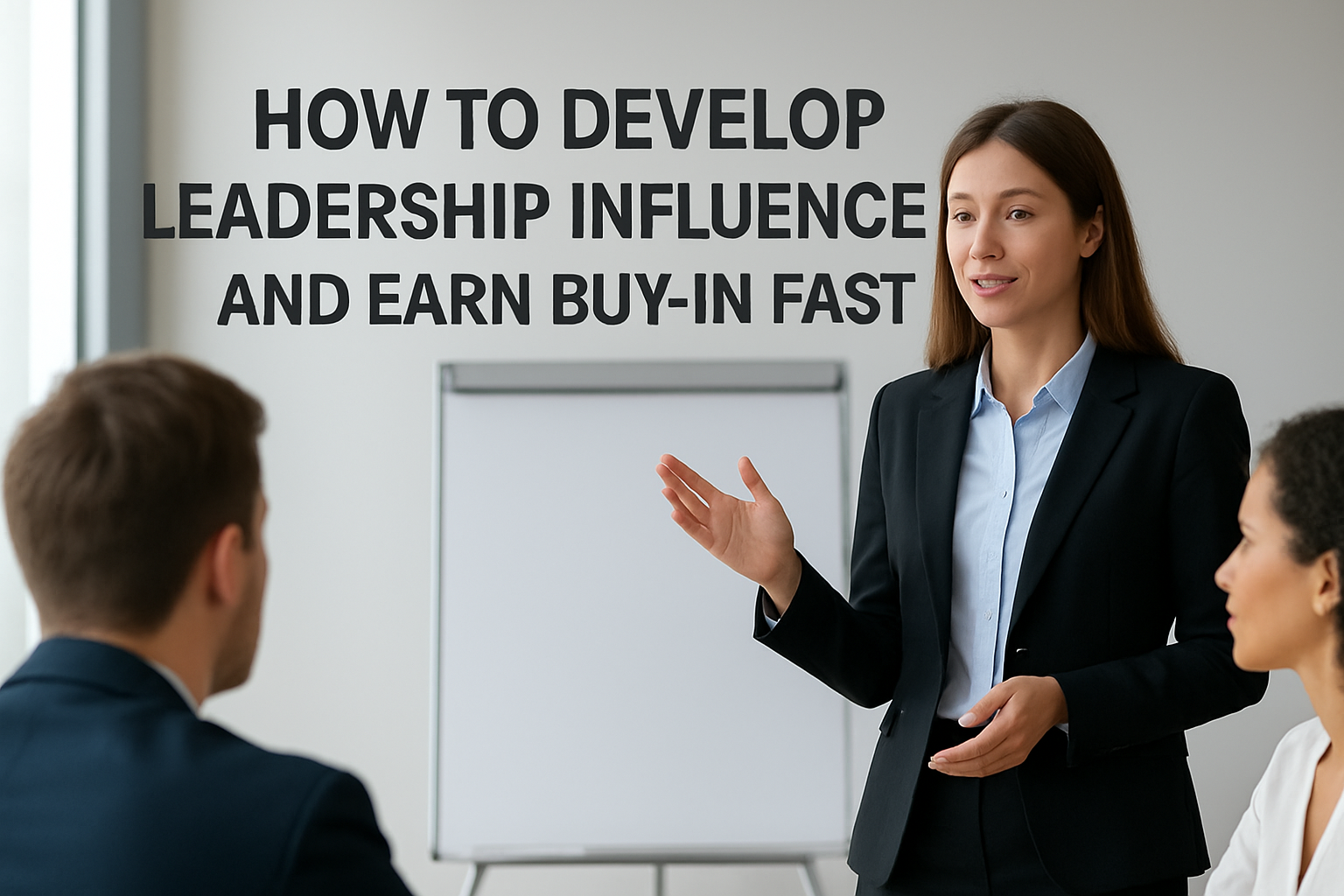 How To Develop Leadership Influence And Earn Buy-In Fast